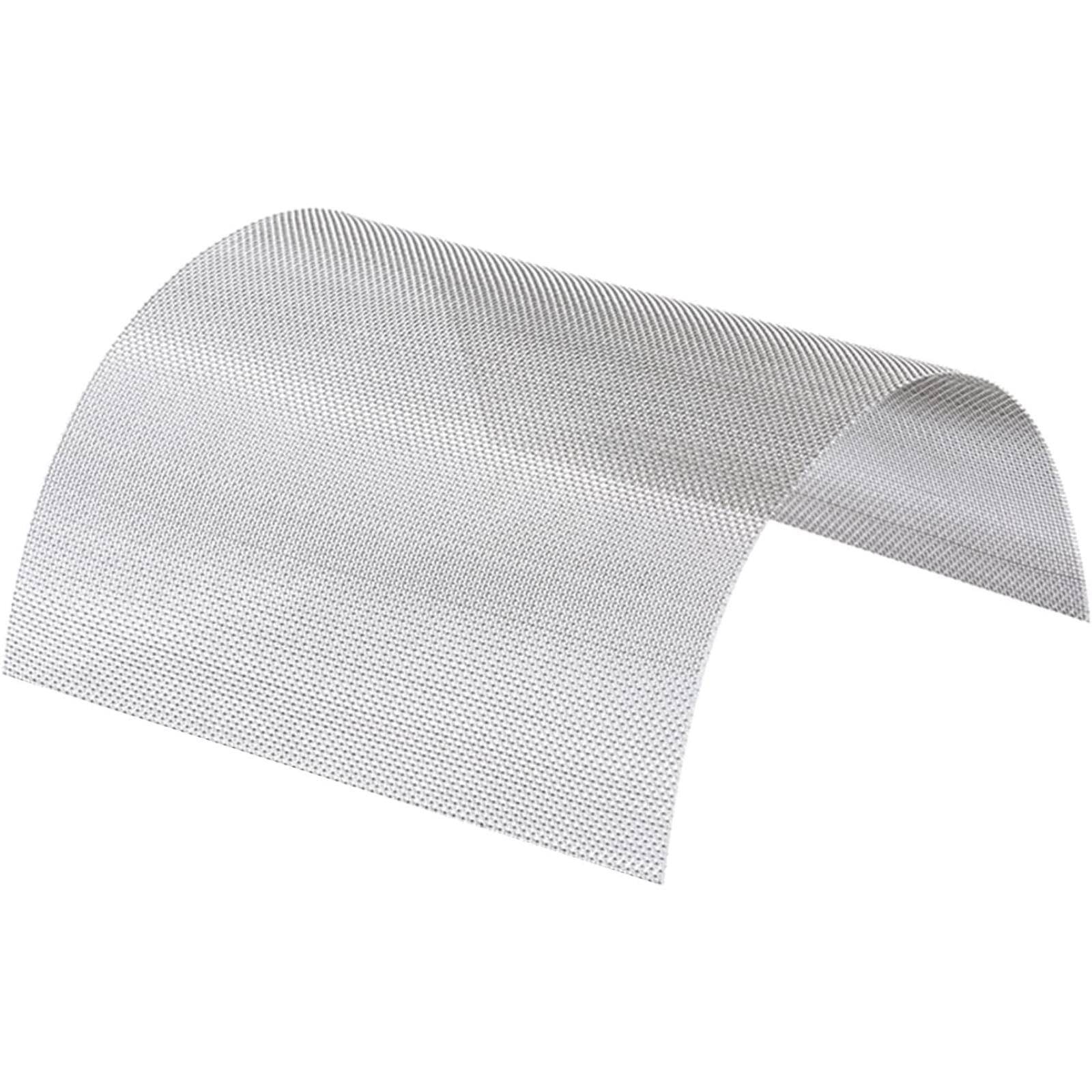 Tkana siatka druciana ze stali nierdzewnej, siatka metalowa o oczkach 24, arkusz siatkowy z otworami 0,9 mm, łatwy do cięcia panel filtrujący, osłona przeciw owadom na drzwiach okiennych(1x6m)
