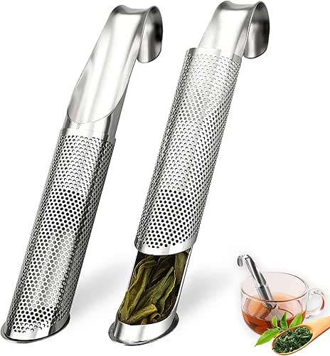 2 Pack Tea Infusers, Extra Fine Mesh Tea Strainer for