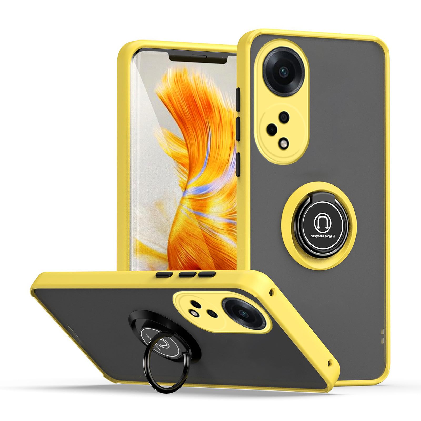 iVoler Cover per Samsung Galaxy A34 5G, Antiurto Custodia con Paraurti