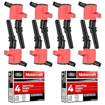 Amazon.com: MAS Set of 8 Red Ignition Coil Pack DG508 & 8pcs