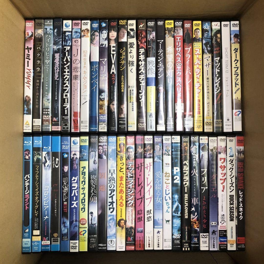 レンタルアップ　DVD　Blu-ray　ブルーレイ　大量　まとめ　約400枚 レンタルアップ DVD Blu-ray ブルーレイ 大量 まとめ 約400枚