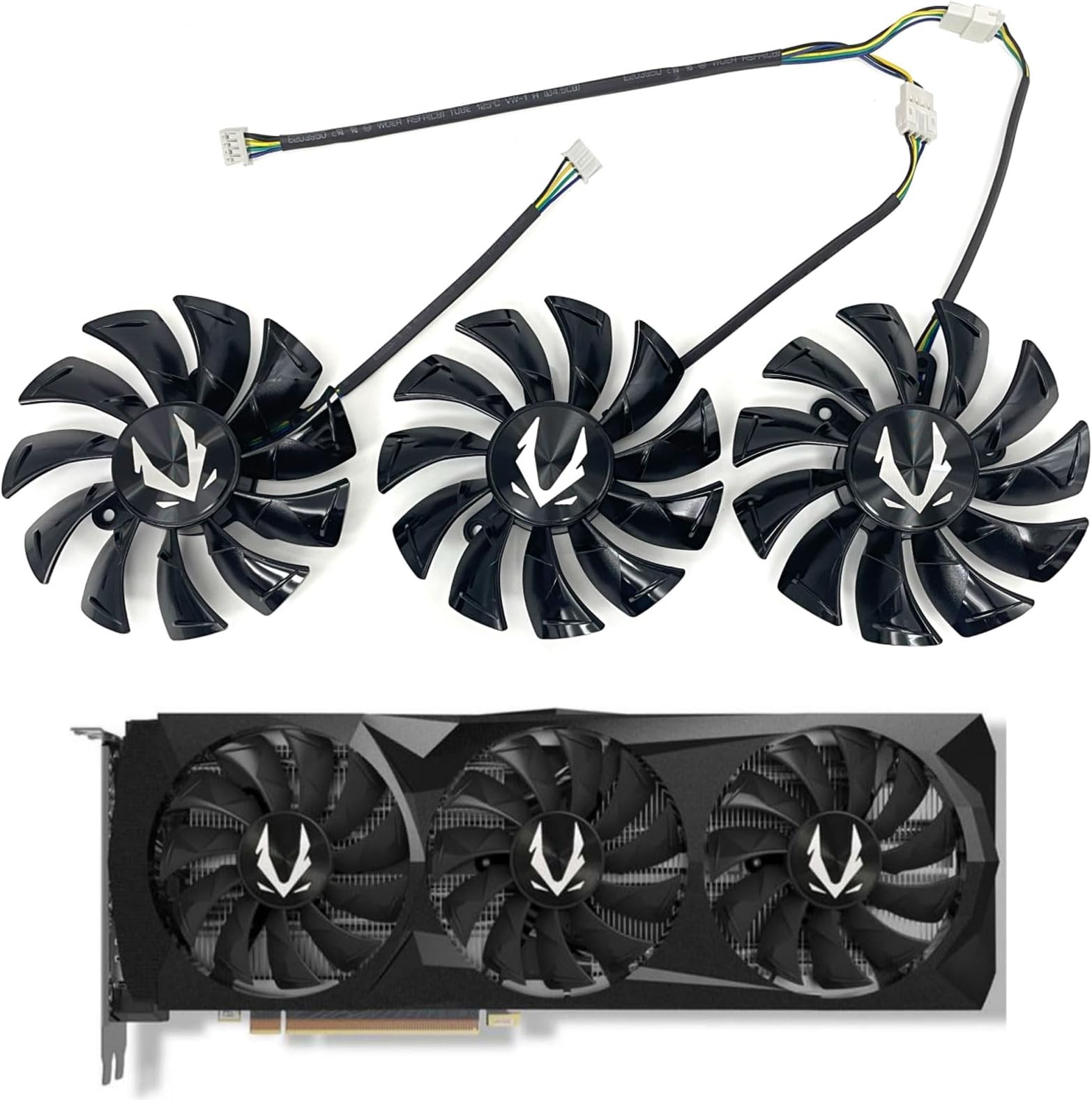 87MM GA92S2U GFY09215M12SPA RTX2080 2080Ti Graphics Card Cooling Fan for ZOTAC GeForce RTX 2080 Ti AMP Edition Cooler Fan