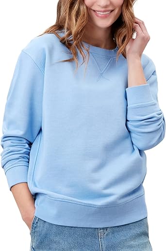 womens crew neck sweat shirts