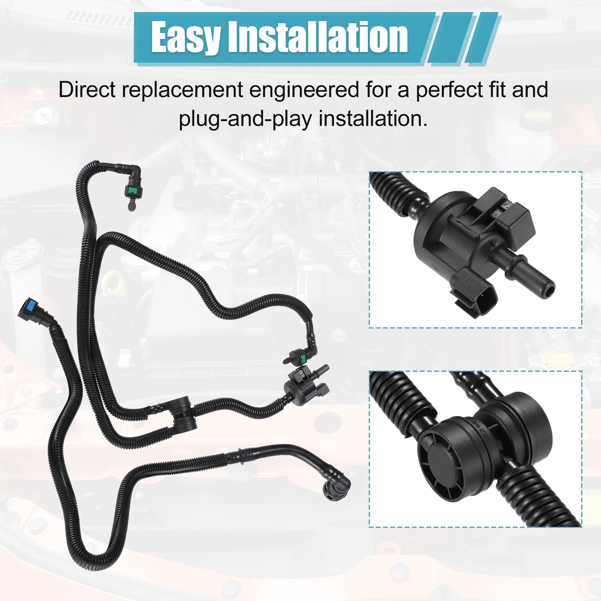Amazon.com: uxcell 1 Set Fuel Vapour Separate Tube Assembly for