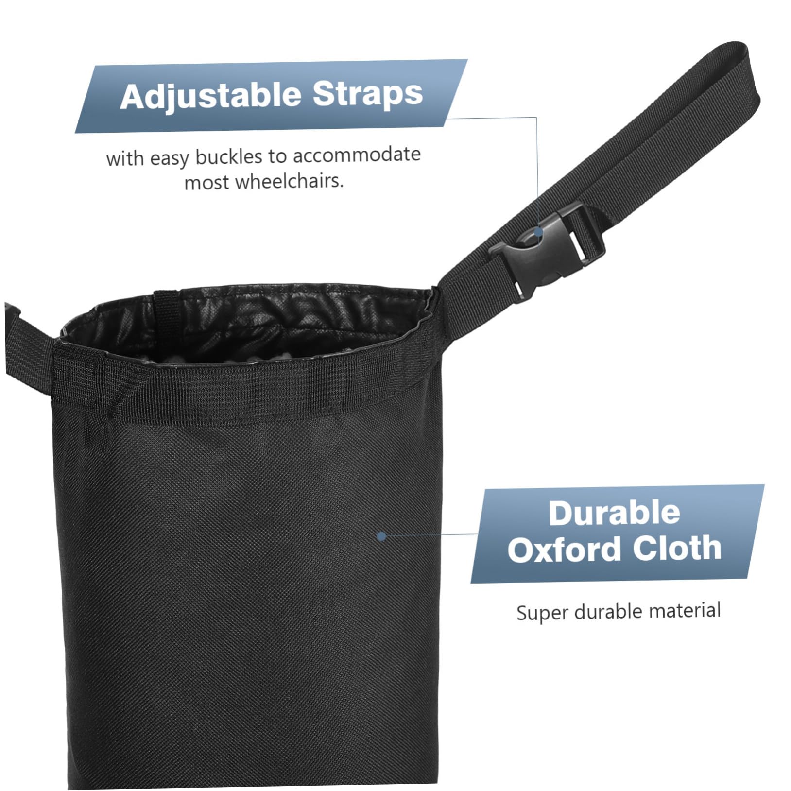 HAWILLOSCH Oxygen Tank Pouch Oxford Cloth Oxygen Bag Cylinder Holder Easy Cleaning