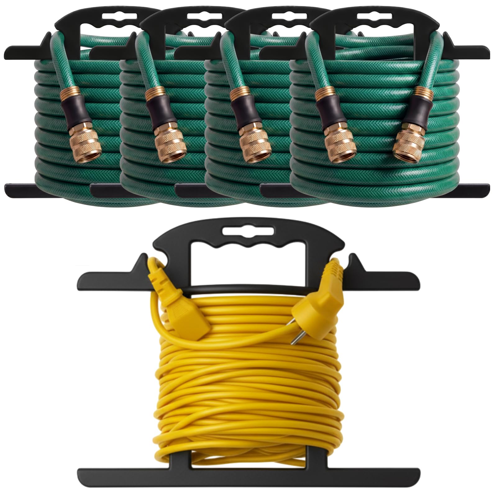 Bobine de rallonge pour stopper les câbles emmêlés dans votre garage