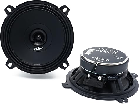 Audison APX 5 Prima Series 5.25" 130mm 2-Way Coaxial Speakers Pair