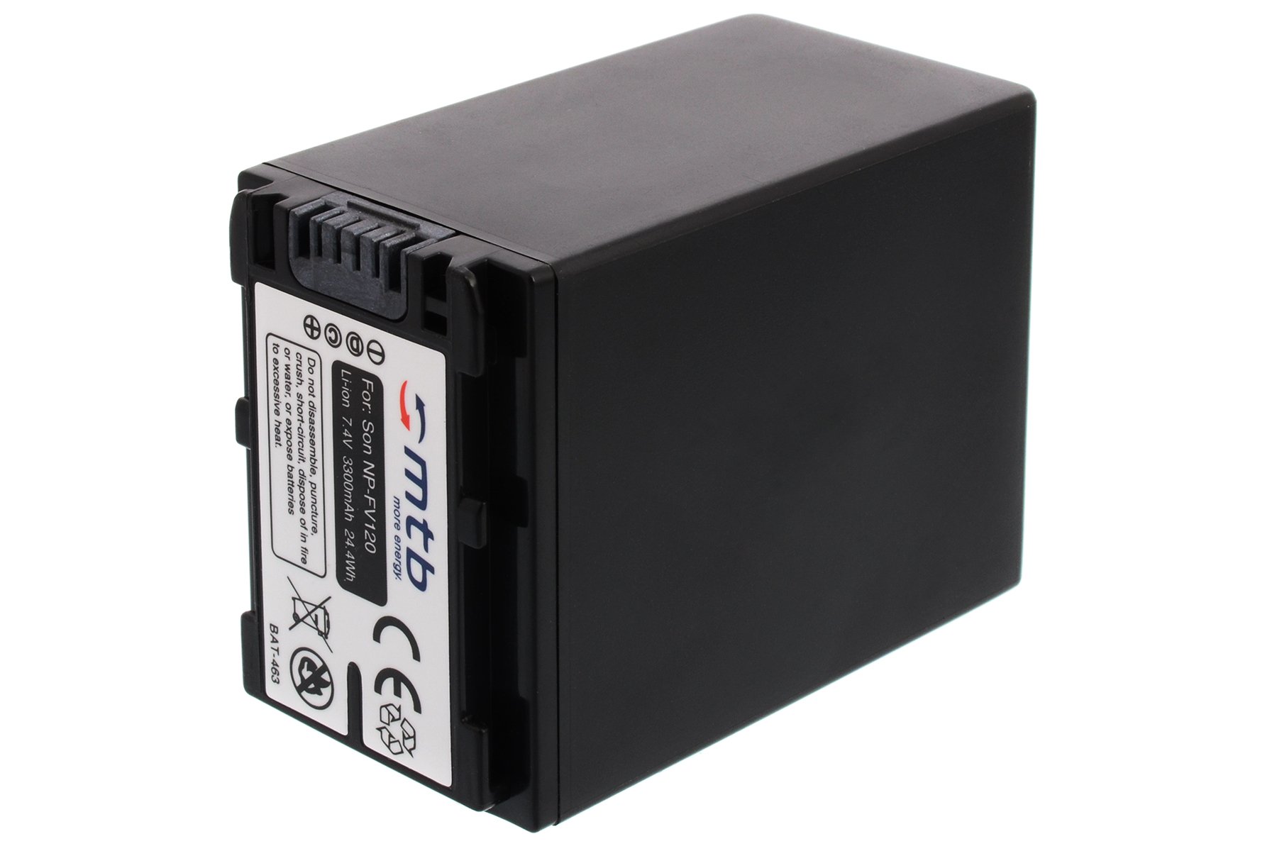 Batteria NP-FV120 (3300mAh) - sostituisce NP-FV100A - compatibile con Batteria NP-FV120 (3300mAh) - sostituisce NP-FV100A - compatibile con