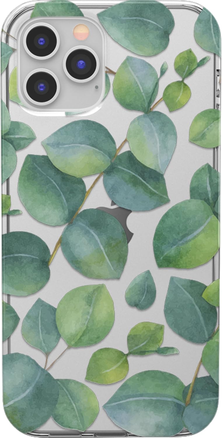 Casely iPhone 11 Pro Max Case | Leaf Me Alone | Green Floral Print | Classic Ultra Slim Design