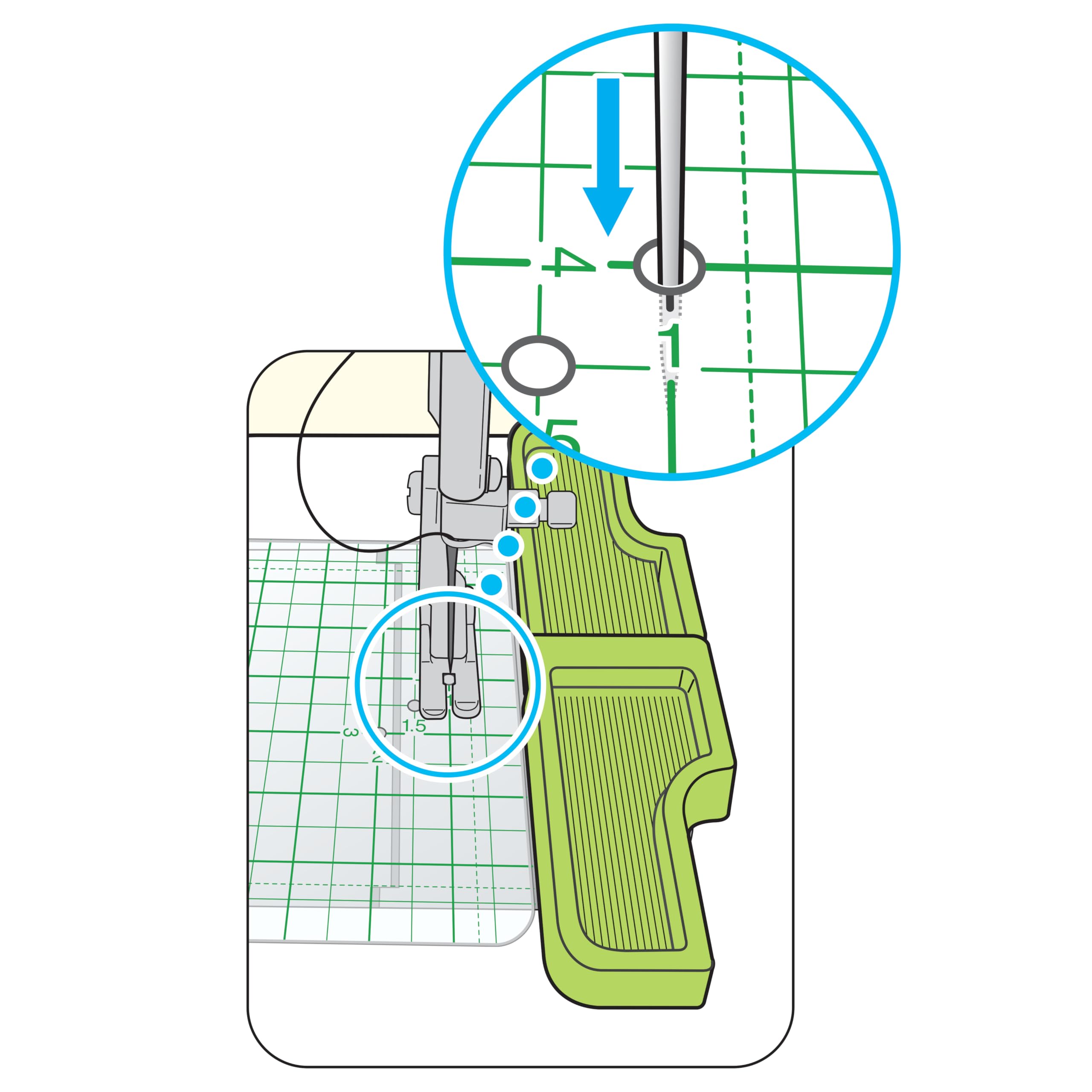 Clover Stick 'n Stitch Guide - Perfect Sewing! -10