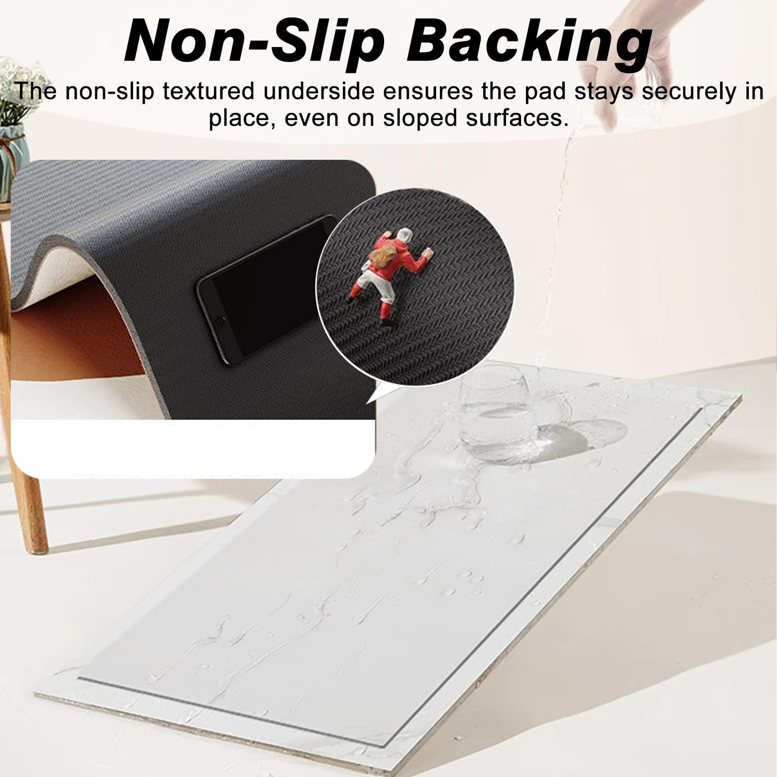 Funda de asiento ajustable impermeable para alféizar de ventana de balcón y balcón, lavable, para ventanas de bahía, bancos y mesas (A 130 x 30 cm)