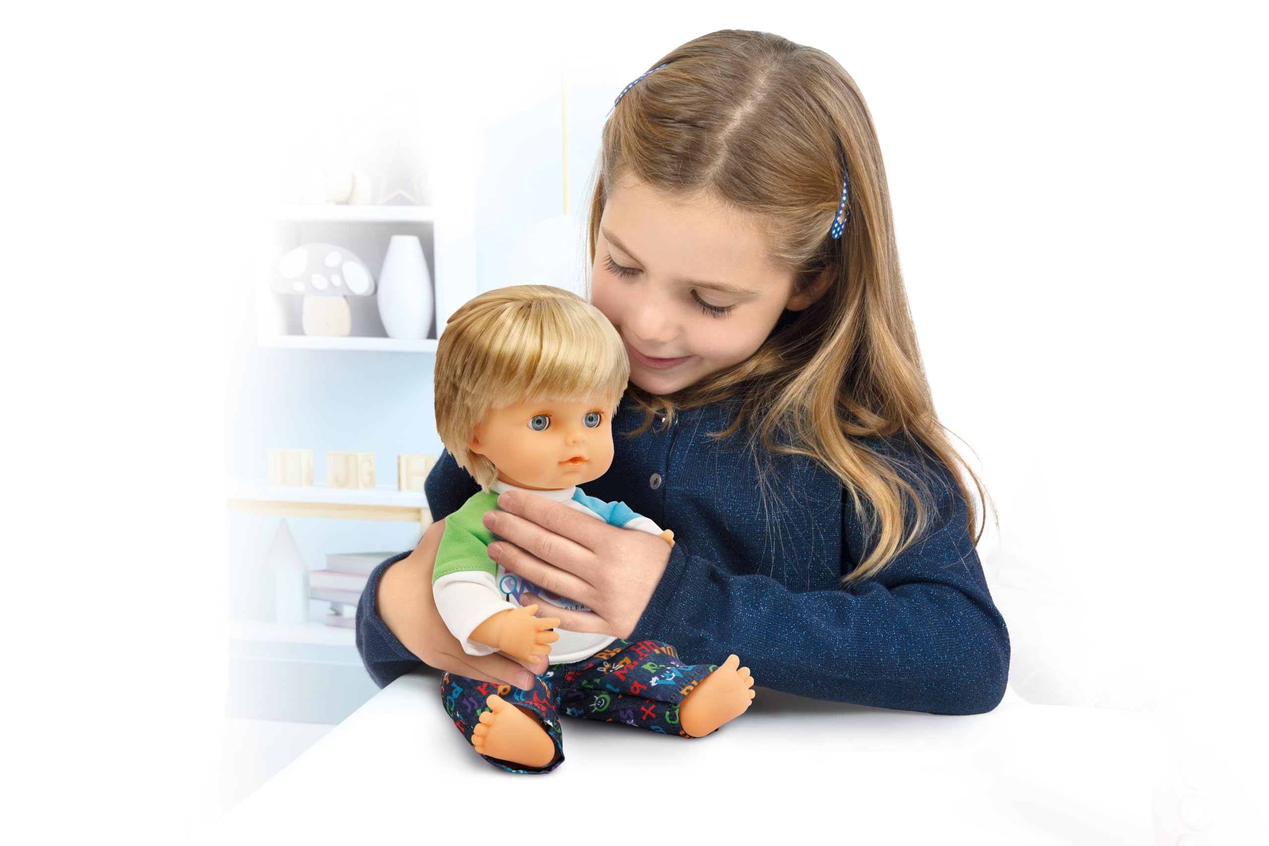 Cicciobello, Poupon interactif 30 cm, Premiers Mots, Corps Dur, pour Les Enfants à partir de 2 Ans, CCBF0