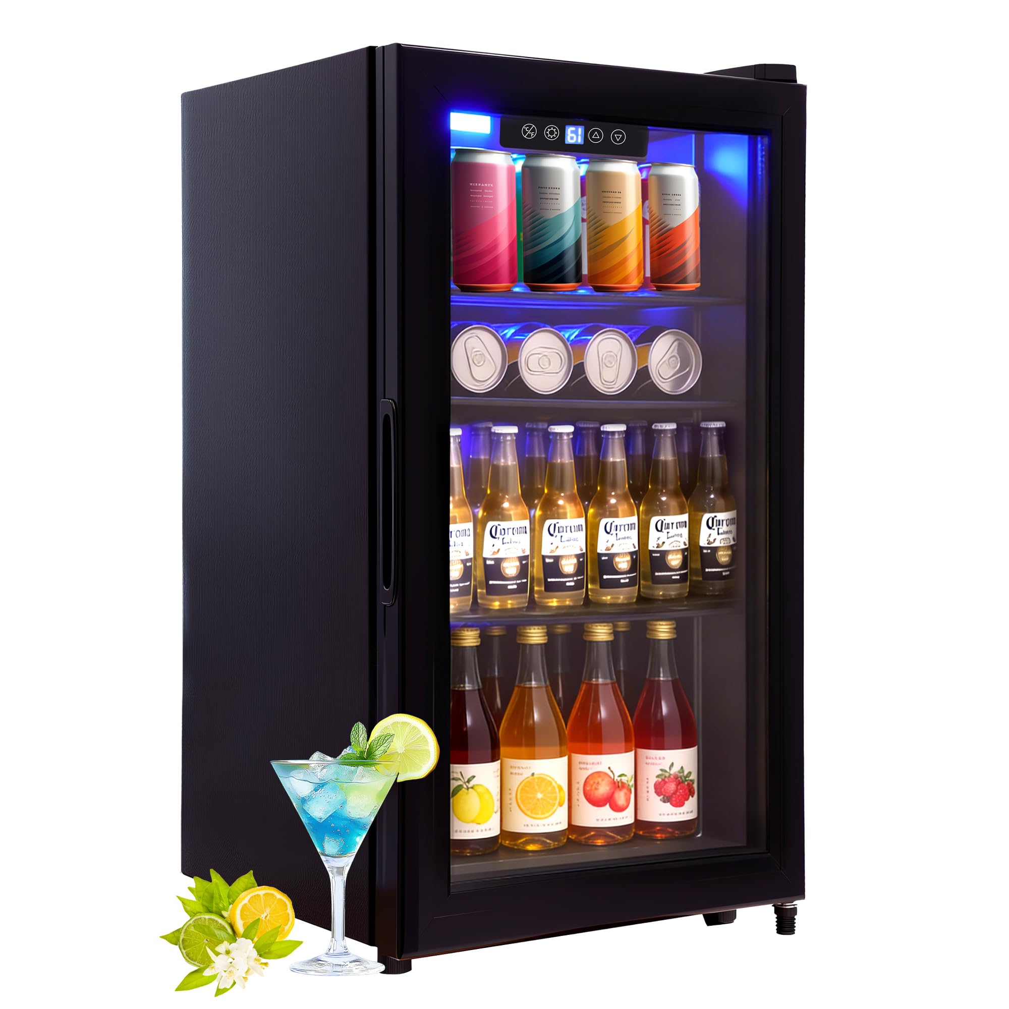 cruiser rhino AMZ-BC-92 2.6 cu ft Beverage Cooler Black