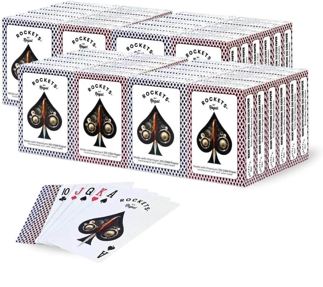 Amazon.com: Regal Games [48 Decks] Rockets Bulk Playing Cards Set