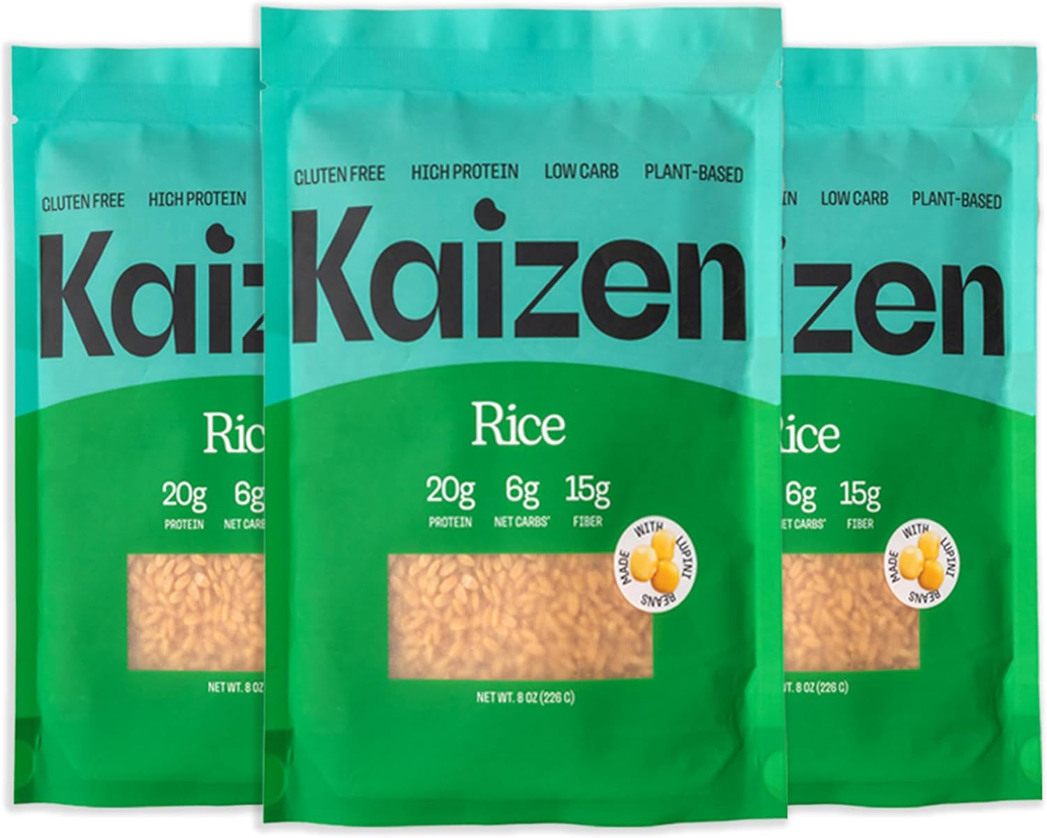 Kaizen Low Carb Keto Rice - Gluten-Free, High Protein (20g), Keto ...