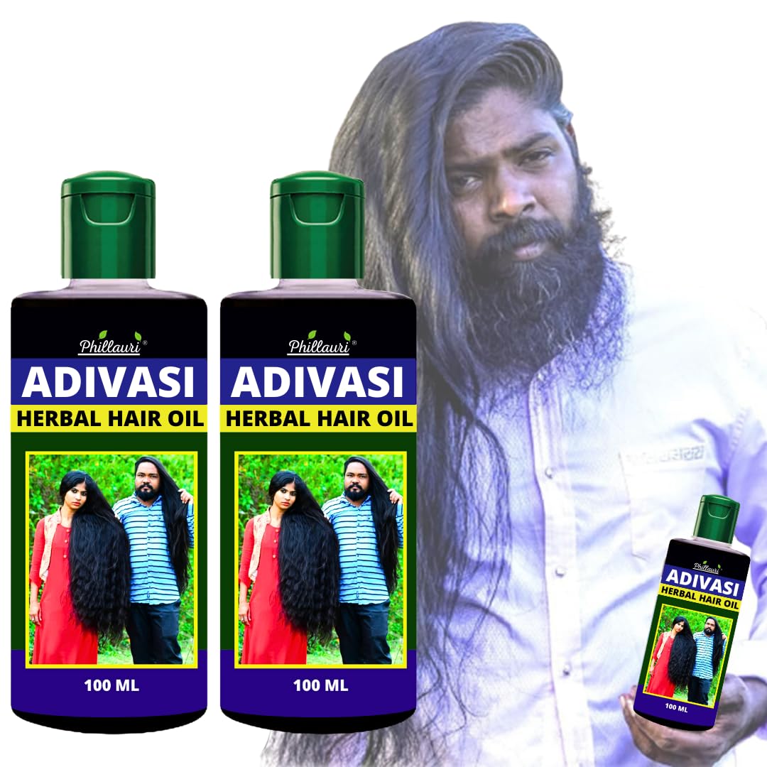 Buy Ayurvedic Hair Care Adivasi Herbal Hair Oil Made by Pure Adivasi Ayurvedic Herbs Online at