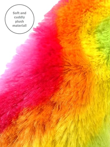 Miniatura 5 de ASPCA Juguete para perro con diseño de oso teñido anudado, juguete de arrastrar y chillar, 25 pulgadas de largo