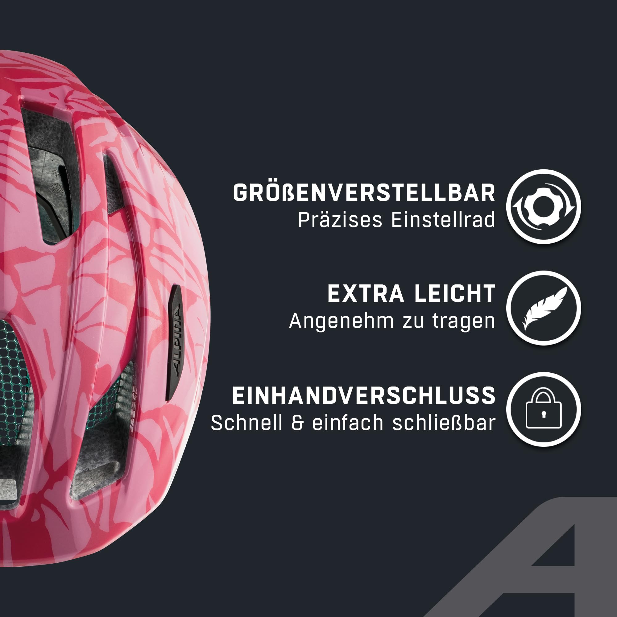 ALPINA Unisex - Dzieci, PICO Kask rowerowy