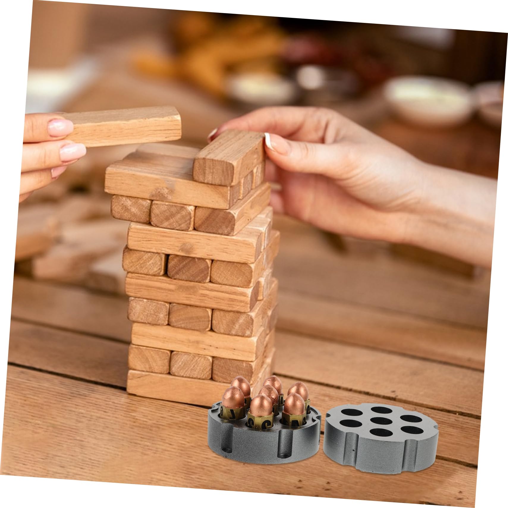 1set Dadi Resina Con Base Per Giochi Da Tavolo Dadi Portatili Con Numeri Grandi Per Divertimento e Intrattenimento Festa Accessori Per Giochi Da Tavolo e Party