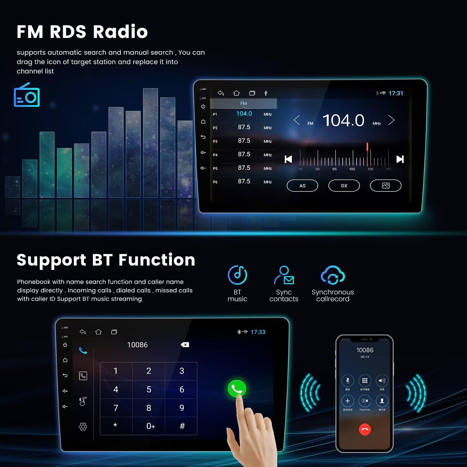 Amazon.com: Radio for Toyota Prius XW50 2015-2020 Stereo Upgrade