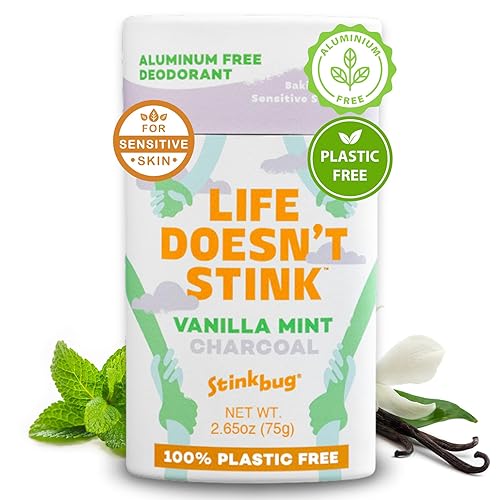 Miniatura 53 de Stinkbug Naturals - Desodorante orgánico sin aluminio con aceite de coco y aceites esenciales, sin parabenos, desodorante para piel sensible, 2.1