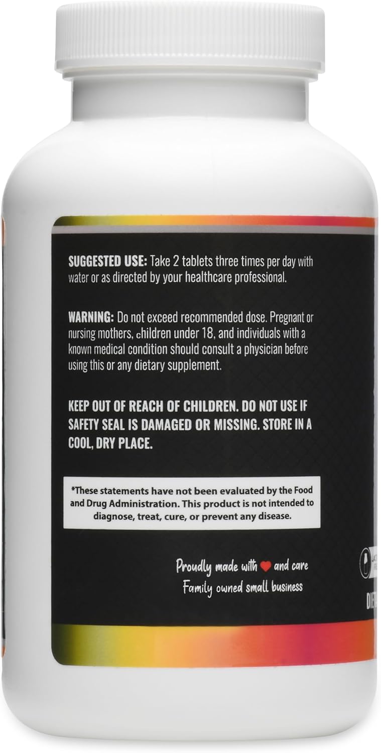 pH Balance Multi-Mineral Tablets | Alkaline Support for Energy, Metabolism, Bone & Cellular Health | Helps Maintain Acid-Base Balance | pH Balance Pills for Women & Men | 180 Tablets - Image 6
