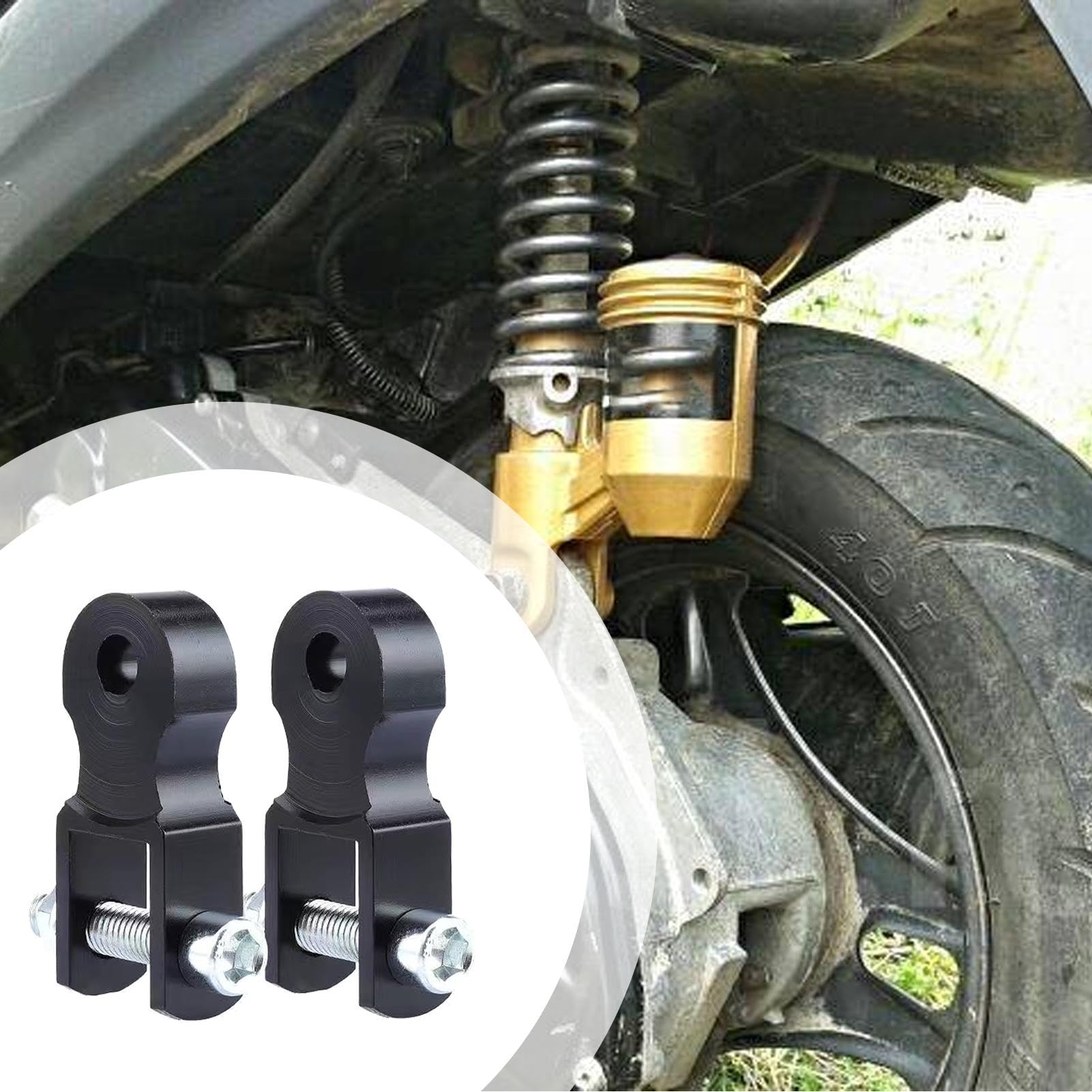 Prolunga Ammortizzatore Moto - Risir con Absorbitore Estensione 2X | Dispositivo Rialzo Viti