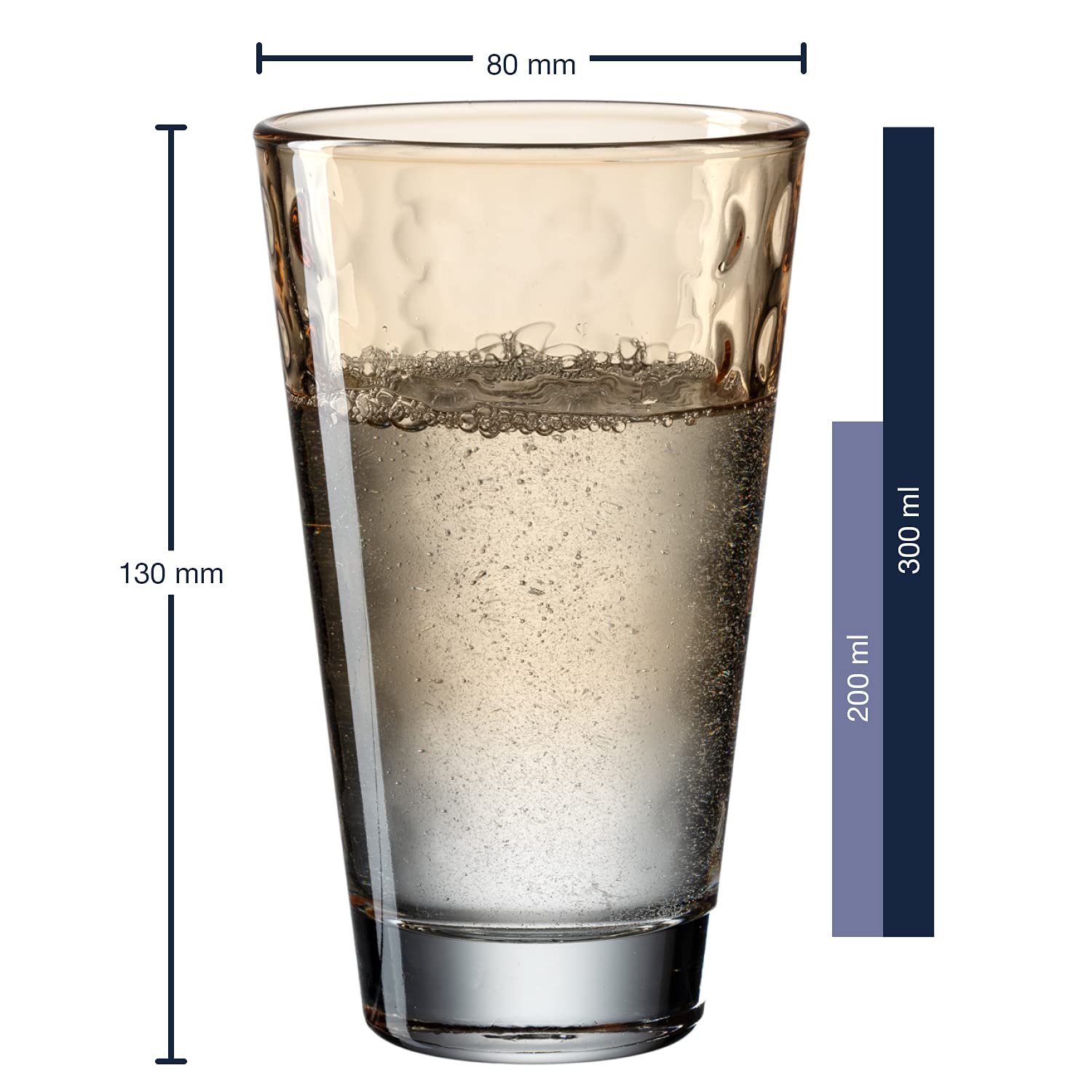 Leonardo Optic 025903 - Bicchiere da long drink lavabile in