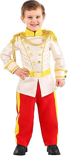 Disney Cinderella Kids Prince Charming Costume Boys, Toddler Prince Charming Outfit, Royalty Halloween Jumpsuit