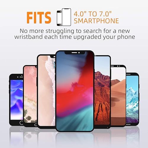 Miniatura 9 de Pulsera deportiva extraíble giratoria de 360 grados para teléfono móvil