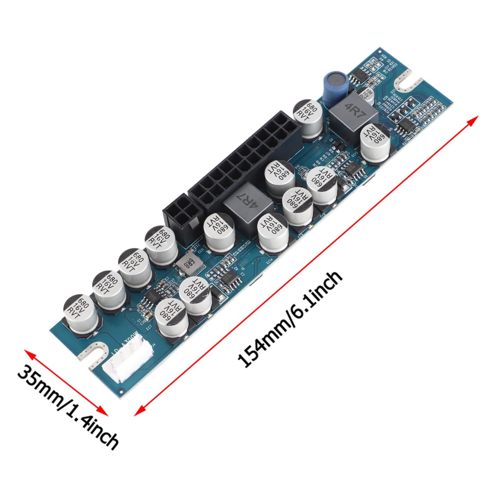 Modulo di Alimentazione PC da 300 W per Sistemi Mini-ITX, Uscita 12 V CC, Elevata affidabilità con Condensatori Solidi, Protezione Completa per Prestazioni Affidabili