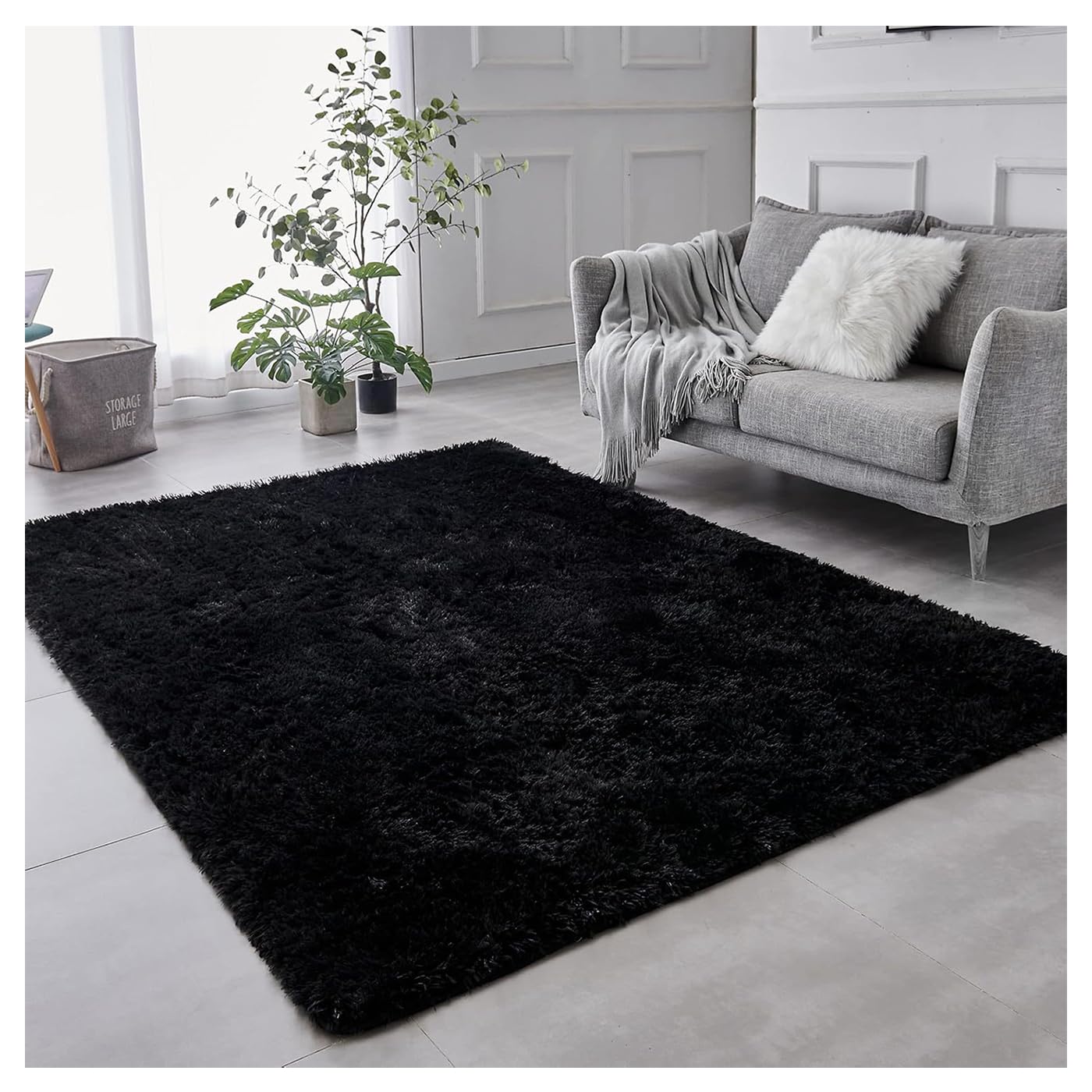 Tapis doux antidérapant lavable pour en finir avec les sols froids