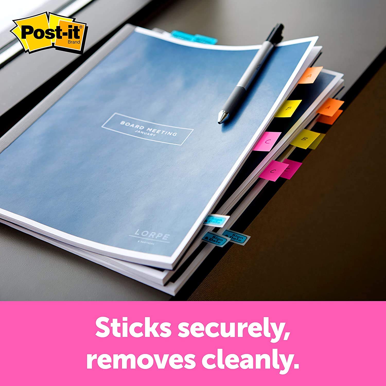 Post-it Flags Electric Glow.94 x 1,77 Zoll, 60 Flaggen pro Packung, verkauft als 6 Stück, insgesamt 360 Flaggen (680-EG-ALT)
