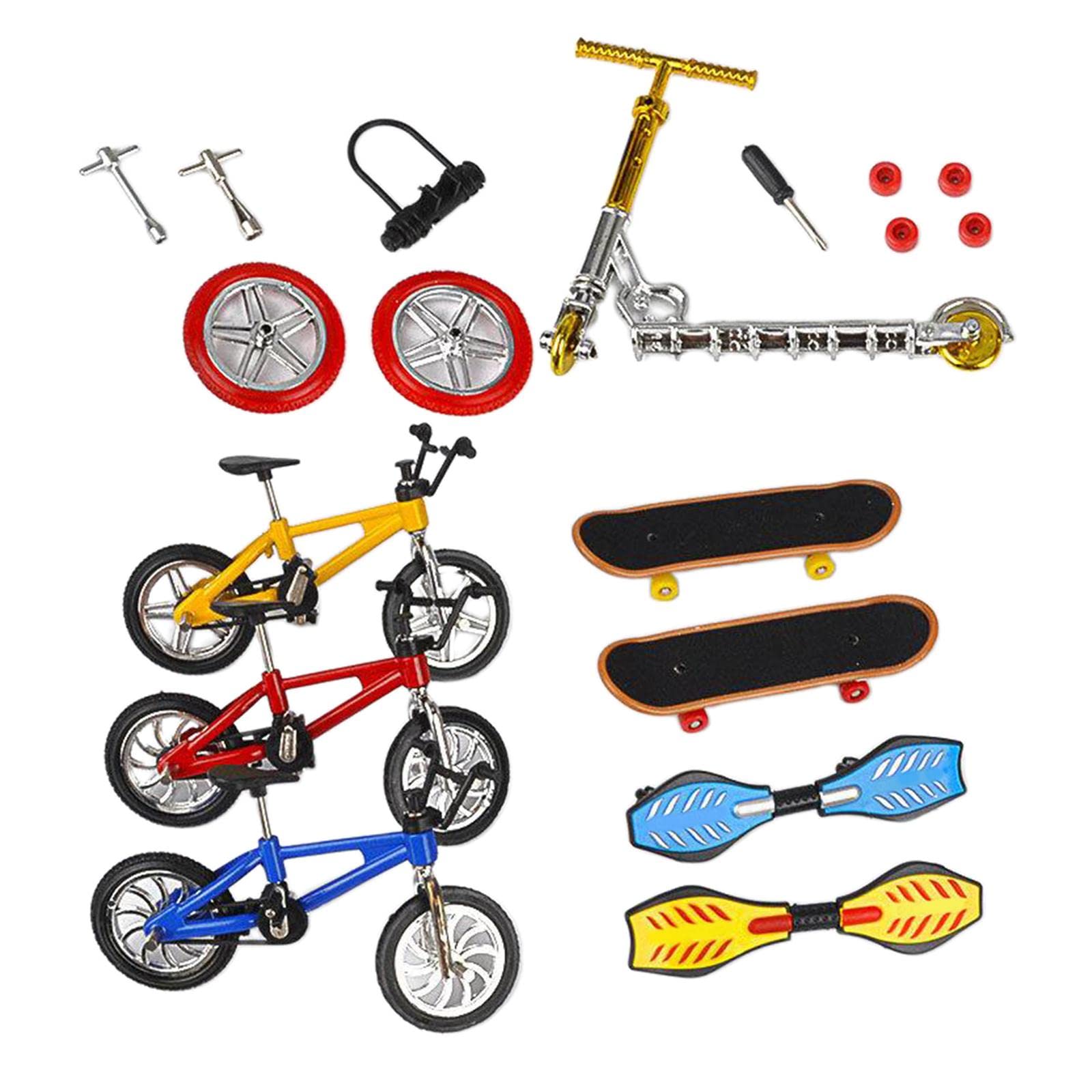 UJEAVETTE® 8Pcs Mini Finger Toys Fingerboard Skateboards Bike Scooter Tiny Swing Board (B0BZHC49KC) Amazon Price History, Amazon Price Tracker
