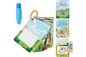 26 Alphabet Water Cards: Educational Fun for Little Einsteins