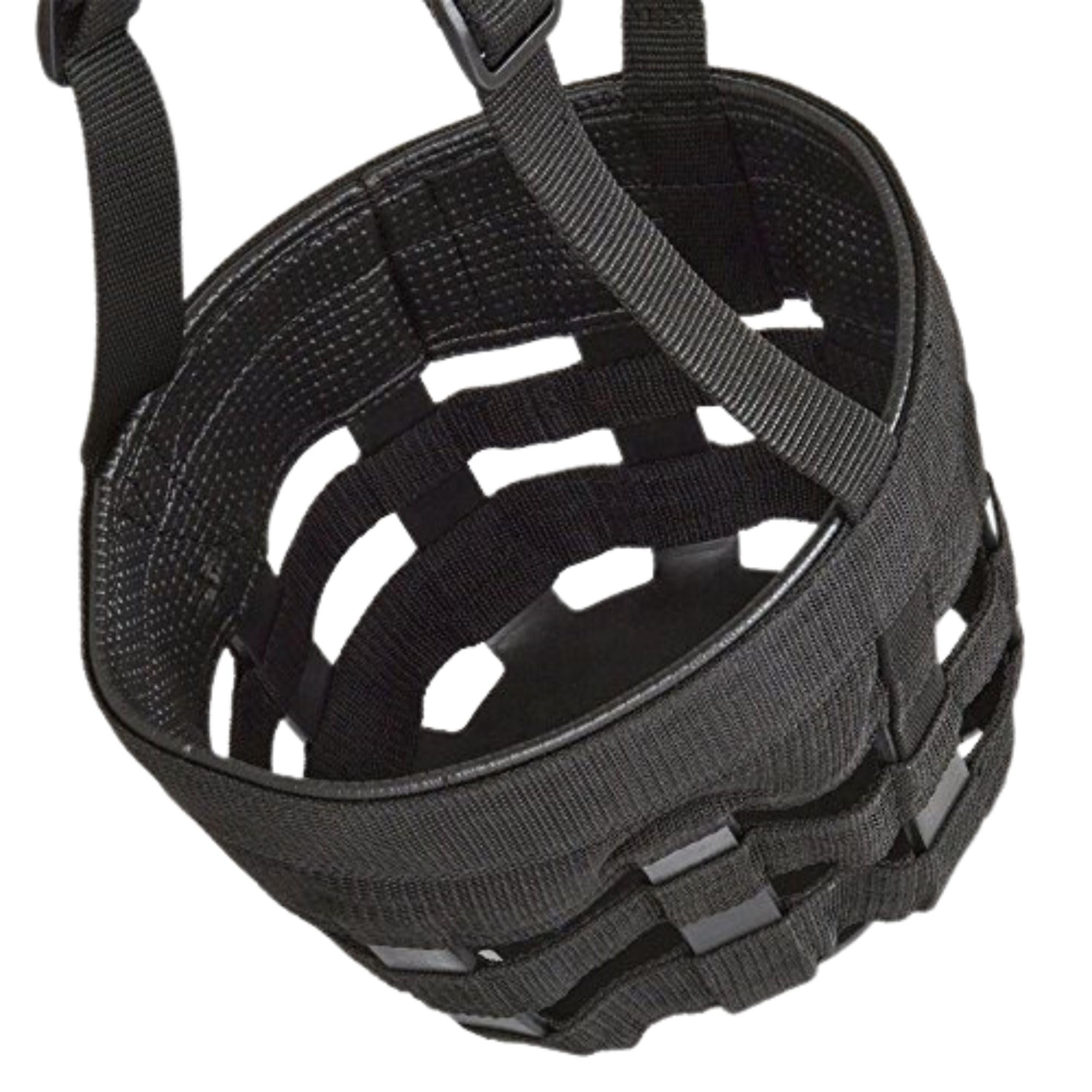 Best Friend Bozal de pastoreo de lujo con cabestro adjunto, bozal y cabestro separable para caballos, bozal de pastoreo de caballos, ventilado, control de ingesta de alimentos, ligero con banda nasal
