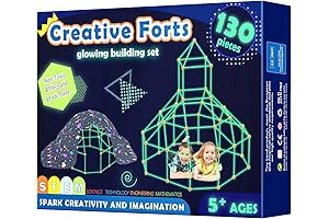 Tiny Land Glow Fort Building Kit Magic Great Toy Gifts for Kids