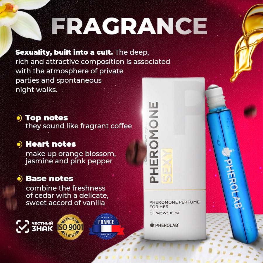 Miniatura 3 de Perfumes de feromonas para que las mujeres atraigan a los hombres - La mejor manera de llamar la atención masculina inmediata - Sexy 0.3 fl oz.