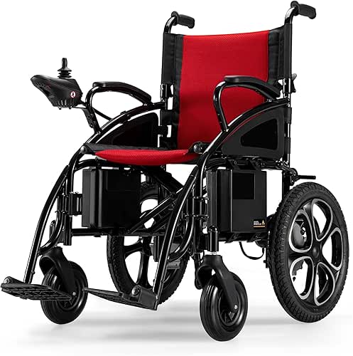 Electric Wheelchair for Adults,500W Dual Motors Powerful, 16 Inch Big