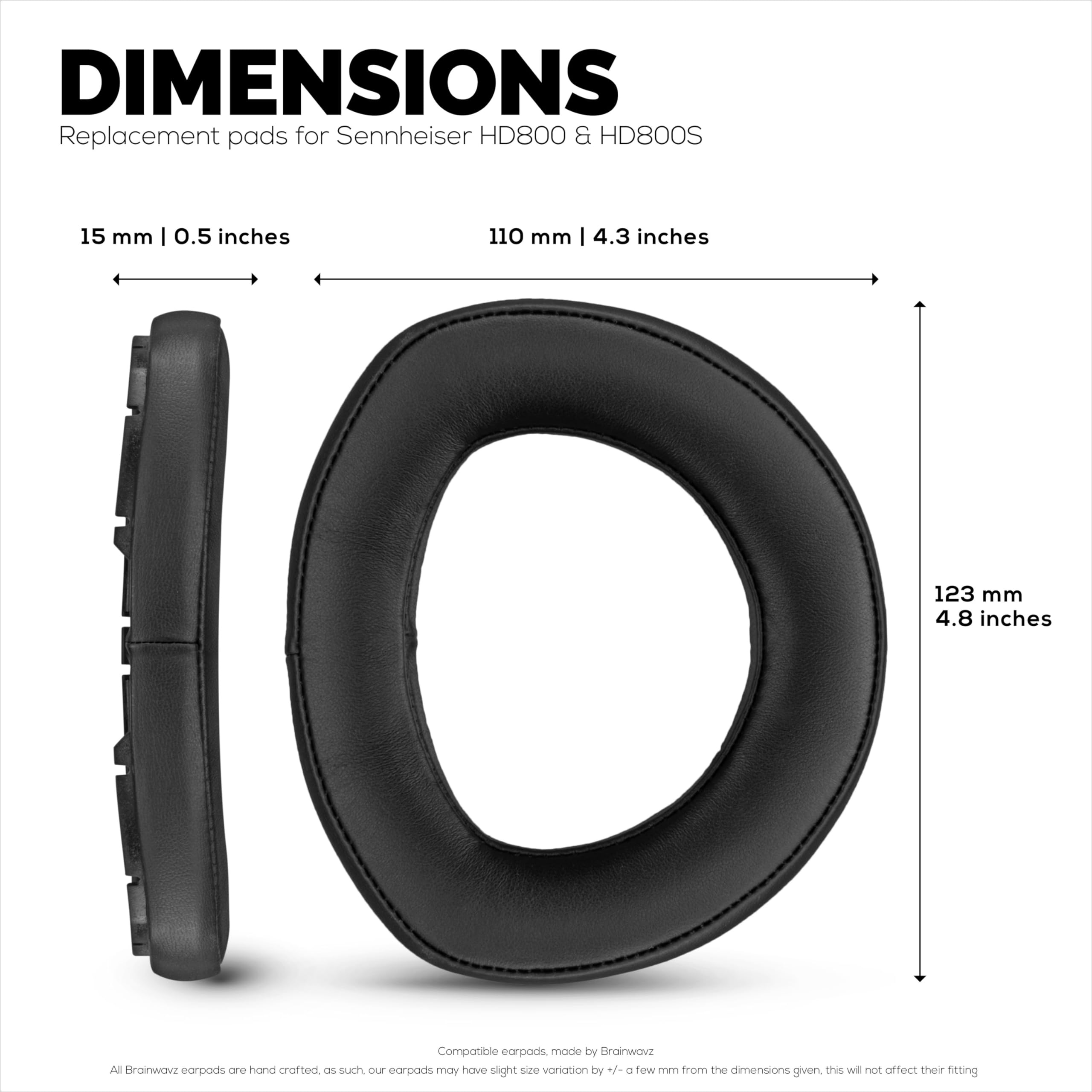 Amazon.com: Sheepskin Earpads for SENNHEISER HD800 & HD800S