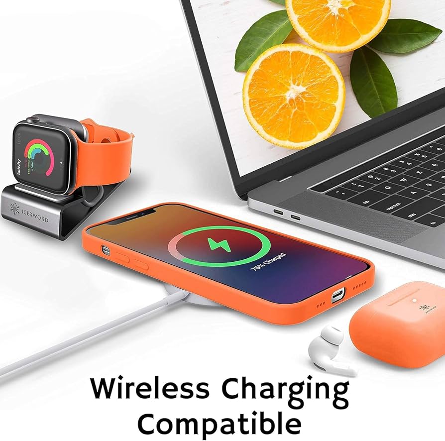 iPhone 14 Pro ケース 対応液体シリコン　オレンジ Amazon.co.jp: Supdeal iPhone 14 Pro ケース 対応液体シリコン