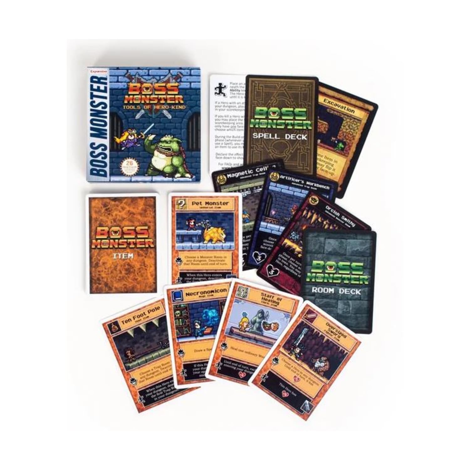 Brother Wize Games BGM-002 Boss Monster: Tools of Hero-Kind, Multicoloured, 3.9 inches x 3.9 inches x 0.7 inches - Image 2