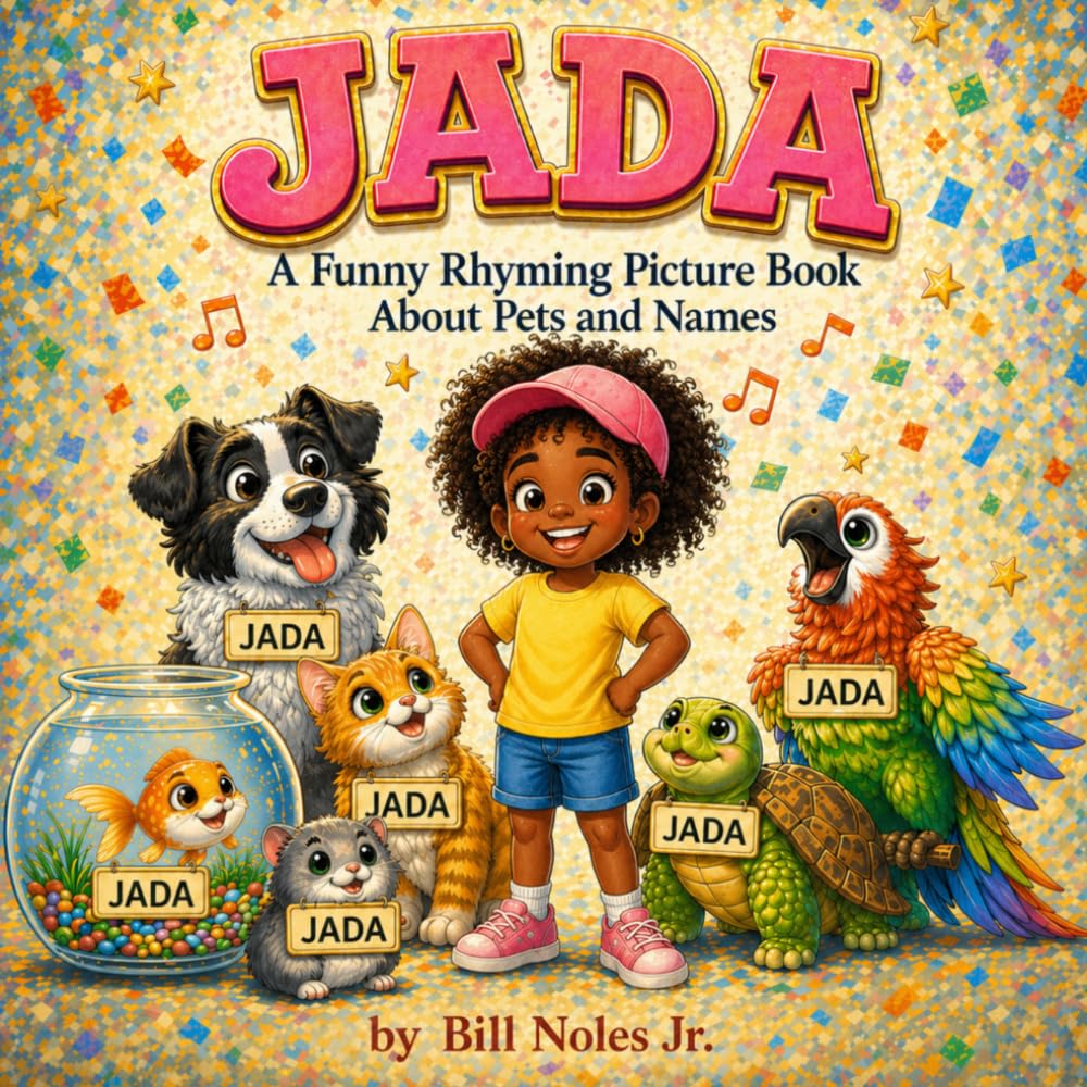 JADA: A Funny Rhyming Picture Book About Pets and Names