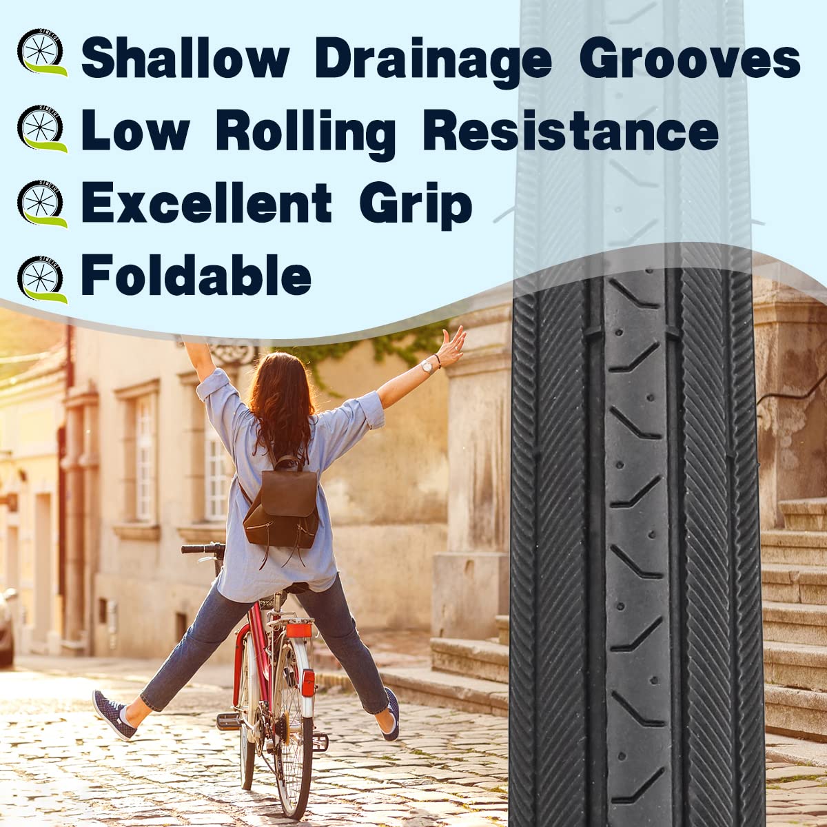 TUBO BICI DURO IN 26 X 1,75/2,125 48MM STANDARD PRESTA/VALVOLA