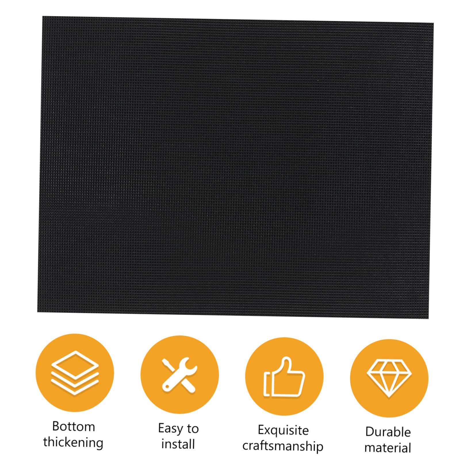 SUPVOX Tapis de Fond pour Aquarium 40x30x0.60cm Tapis Antidérapant en Mousse Épaisse Isolation Thermique Nivellement Réservoir Poissons