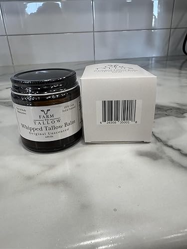 Miniatura 19 de FARM TO TALLOW Bálsamo de sebo batido para cara, piel y cuerpo, suave e hidratante, 4 onzas, vainilla de menta, hidratante de sarga de ternera