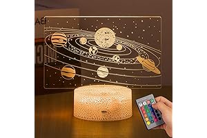 Universe 3D Illusion Lamp - Enchanting Night Light of Cosmic Wonders