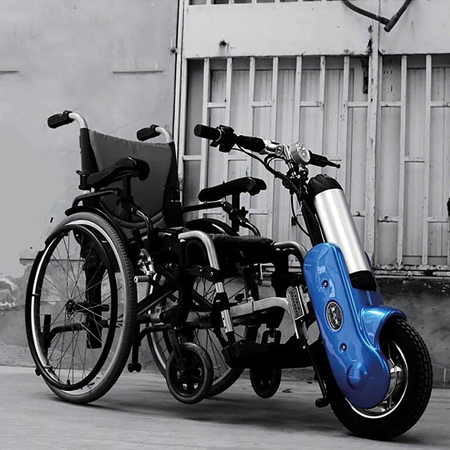 Amazon.co.jp: 電動車椅子アタッチメント用 400W 変換キット、走行距離