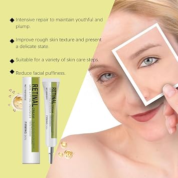 Retinal Shot Tightening Booster,Lifting Retinal Mild Facial Skincare Firming Serums,Fade Fine Lines & Wrinkle,Hydrating Serum for Dry