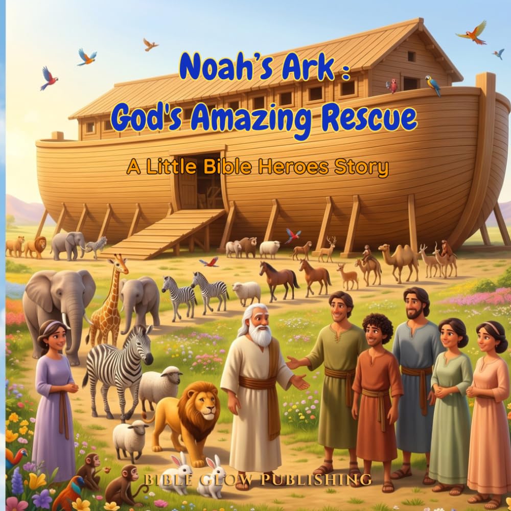 Noah's Ark: God's Amazing Rescue: A Little Bible Heroes Story